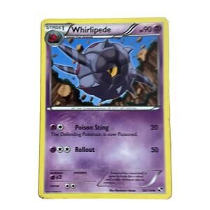 Whirlipede Pokemon Card‎